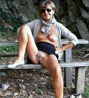 Sexy mature slutty women on the nature
