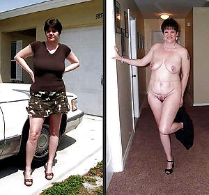 Amazing mature before and after
