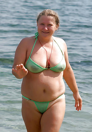 Mature women in bikinis