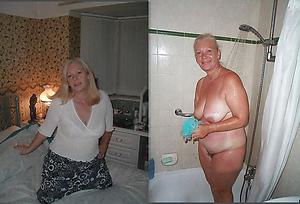 Handsome mature dressed undressed photo