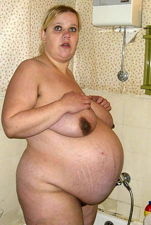 Pulchritudinous grown up well-spoken nude photo