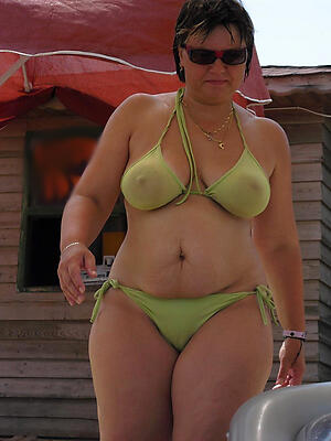 Naughty matured bikini porn