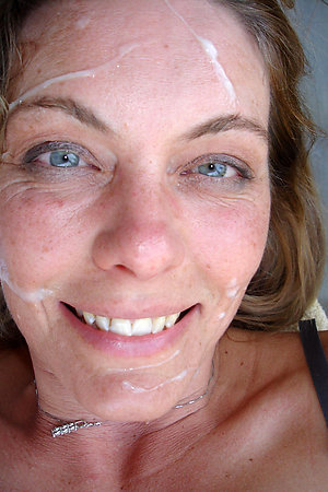 Naughty big tit milf cumshot