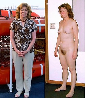 Busty women dressed undressed pictures