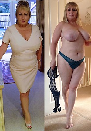 Amazing amateur dressed undressed