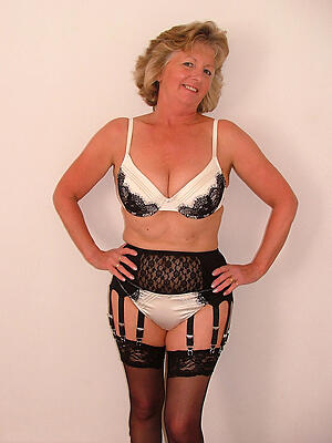Pretty sexy unmentionables mature women