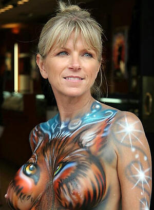 Amazing sexy mature tattooed never boost